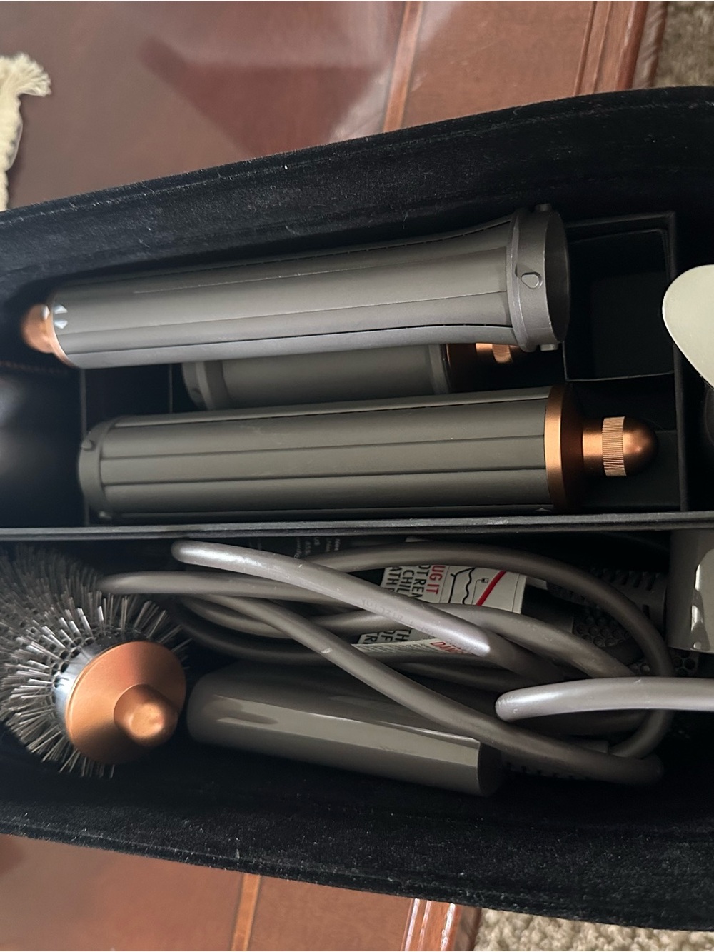 Dyson Airwrap Multistylet Hairstyle Set in Gray and Copper
